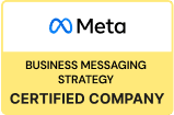 شهادة Meta — استراتيجية المراسلة للأعمال